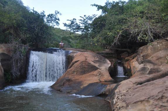 Cachoeira acima da Cachoeira do Frade, em Ubajara - CE
